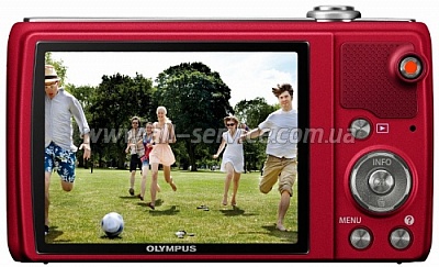   OLYMPUS D-750 Red (V105081RE000)