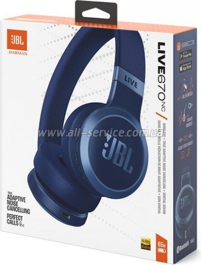  JBL Live 670 NC Blue (JBLLIVE670NCBLU)