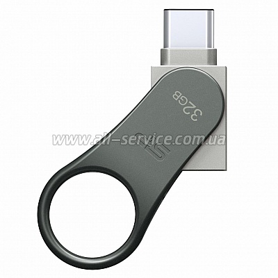  64GB Silicon Power Mobile C80 Silver USB 3.2 (SP064GBUC3C80V1S)