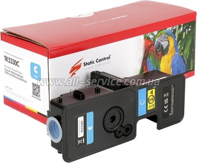 - SCC Parrot Kyocera M5521/ P5021  Kyocera TK-5230C cyan (002-08-S5230C)