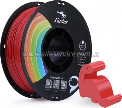 ������� ��� 3D-�������� Creality PLA+ 1��, 1.75��, red (3301010309)