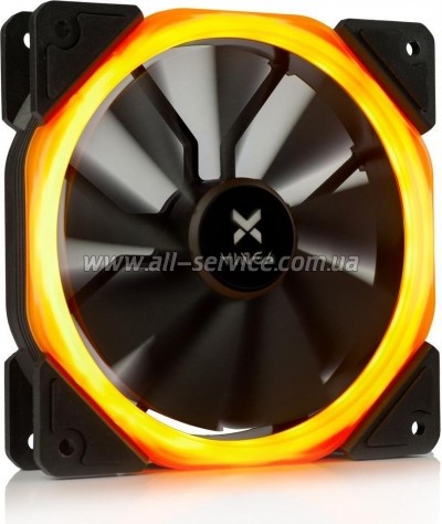 Кулер для корпуса Vinga LED fan-01 orange Кулер для корпуса Vinga LED fan-01 orange