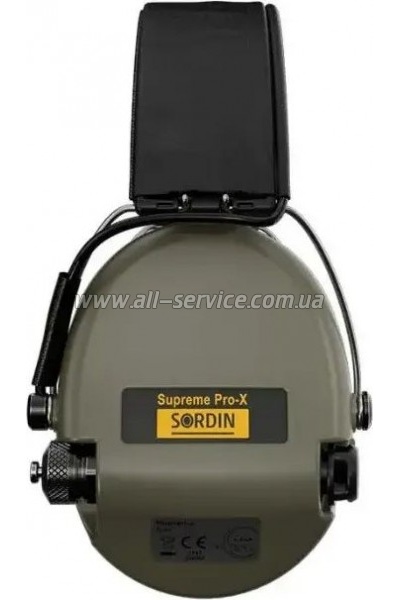    Sordin Supreme Pro X Green (75302-X-S)