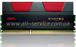  DDR3 4Gb PC16000/2000 (2x2GB) Geil EVO TWO (GET34GB2000C9ADC)