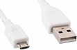 ���� ������ USB 2.0 AM to Micro 5P 1.0m Cablexpert (CCP-mUSB2-AMBM-W-1M)