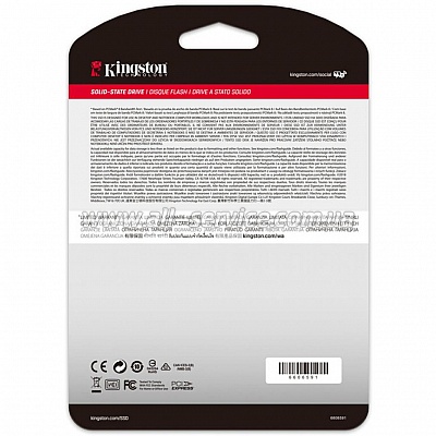 SSD ���������� Kingston KC2000 1TB NVMe M.2 2280 PCIe 3.0 x4 3D NAND TLC (SKC2000M8/1000G)
