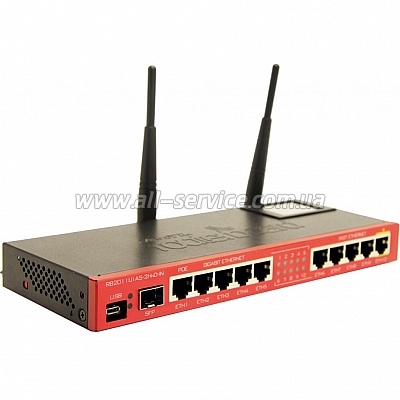 WI-FI ����� ������� MikroTik RB2011UiAS-2HnD-IN