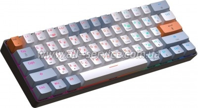  GamePro MK130R Hot-Swap Red Swich RGB USB UA Black (MK130R)