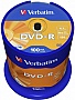  DVD Verbatim 4.7Gb 16X CakeBox 100 (43549)