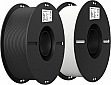 ������� ��� 3D-�������� Creality PLA 2x1��, 1.75��, white+black (3301010337)