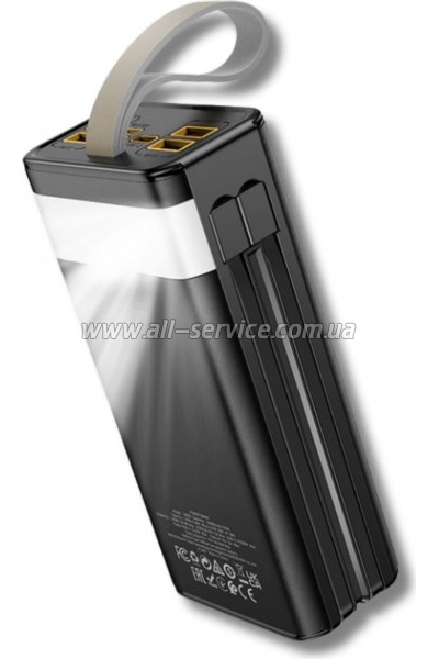 ������� ������������� HOCO 30000mAh Plentiful PD 22.5W Black (DB58 / 715030)