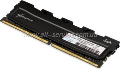     DDR4 8GB 2666 MHz Black Kudos eXceleram (EKBLACK4082619A)