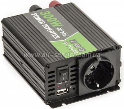   24V/220V 300W, USB 5V 1A, HYM300-242 PowerPlant (KD00MS0002)