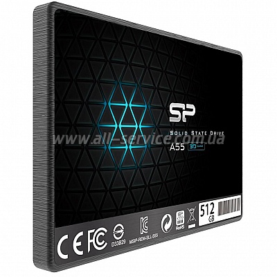 SSD ���������� Silicon Power 256GB A55 2.5" SATA 3.0 (SP256GBSS3A55S25)