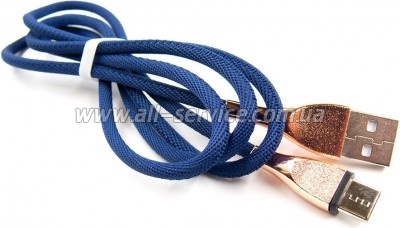 ���� ������ USB 2.0 AM to USB-C 1.0m blue Dengos (NTK-TC-SET-DBLUE)