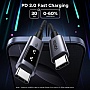 ���� ������ USB-C to USB-C 1.0m PD 100W L509 black Ugreen (35501)