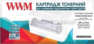 �������� WWM HP LJ Pro M304/ M404/ MFP M428 ������ CF259X (CF259X-WWM-WOC) ��� ����