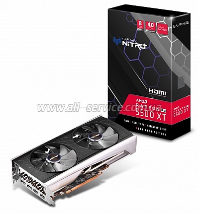 ���������� Sapphire NITRO+ RX 5500 XT 8G GDDR6 SE (11295-05-20G)