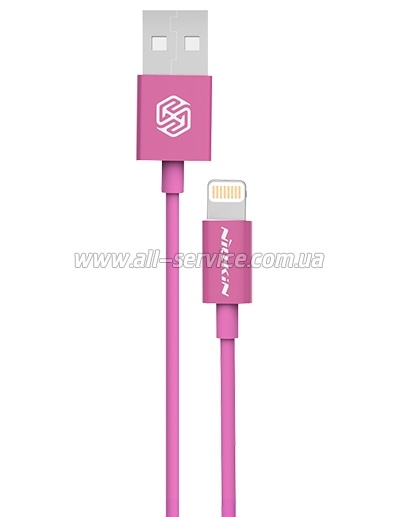Кабель Nillkin Rapid Lightning Cable 100см MFI Pink Кабель Nillkin Rapid Lightning Cable 100см MFI Pink