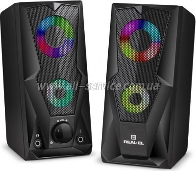   REAL-EL S-111 USB Black