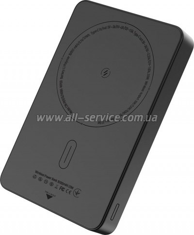 ������� ������������� ColorWay 10000mAh PD 22.5W Black (CW-PB100LPA1BK-WPDD)