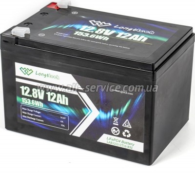 ������� LiFePo4 Longttech 12.8V 12Ah (LAR1212-LT12-R32)