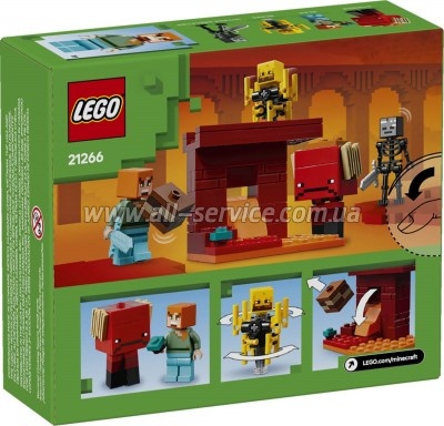 ����������� LEGO Minecraft ����� � ����� � ������ (21266)