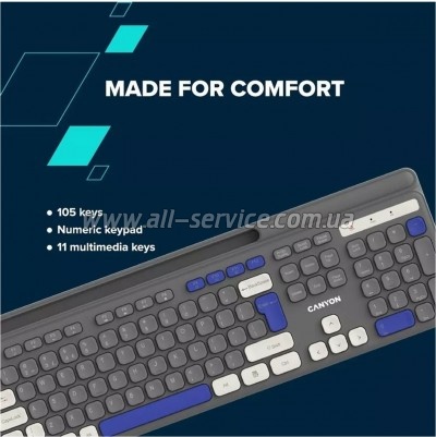  Canyon HKB-W03 Wireless UA Beige (CNS-HKBW03BG)