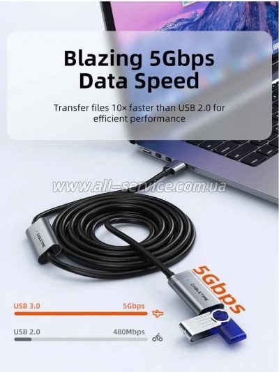 ���� ������ USB 3.0 AM/AF 20.0m active Cabletime (CA915194)