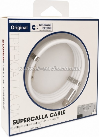 ���� ������ USB 2.0 AM to USB-C 1.0m 2.4A white XoKo (XK-UTC-001-WH)