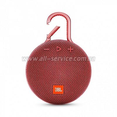 Акустика JBL Clip 3 Red (JBLCLIP3RED) Акустика JBL Clip 3 Red (JBLCLIP3RED)