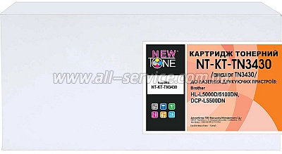 Картридж NewTone Brother HL-L5000D/ 5100DN/ DCP-L5500DN аналог TN3430 (NT-KT-TN3430) Картридж NewTone Brother HL-L5000D/ 5100DN/ DCP-L5500DN аналог TN3430 (NT-KT-TN3430)