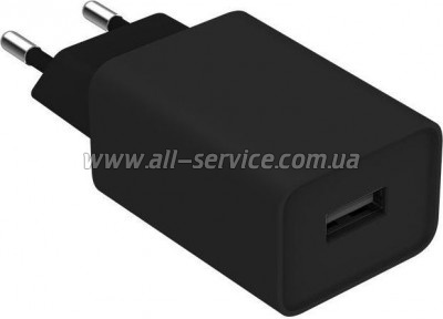   ColorWay 1USB AUTO ID 2A 10W black +  Lightning (CW-CHS012CL-BK)
