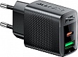 �������� ������� Acefast 2xUSB 30W Gan A98 Black (6974316283263)