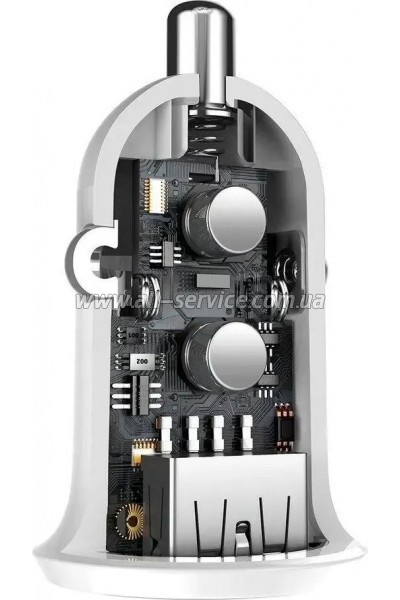 �������� ������� Baseus 2xUSB 24W Grain Pro (CCALLP-02)