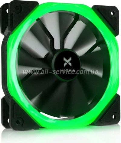 Кулер для корпуса Vinga LED fan-01 green Кулер для корпуса Vinga LED fan-01 green