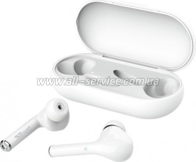 �������� Trust Nika Touch True Wireless White (23705)