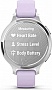 �����-���� Garmin Lily 2 Active, Silver/Jasmine Purple, Silicone, (010-02891-01)