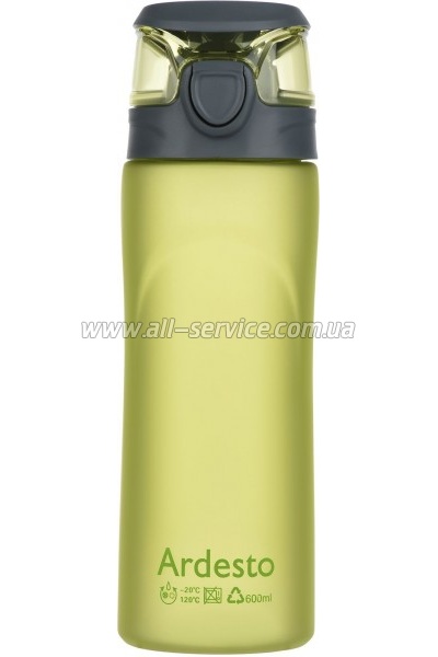 ������� ��� ���� Ardesto Matte Bottle 600�� Green (AR2205PG)