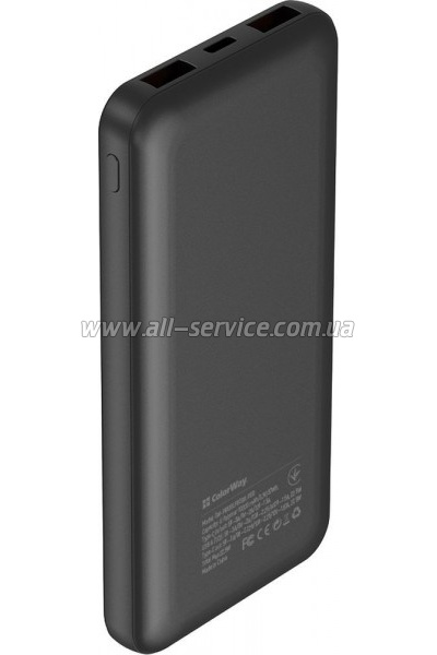 ������� ������������� ColorWay 10000mAh PD 22.5W Black (CW-PB100LPB3BK-PDD)