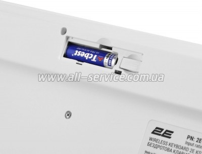  2E KS260 106key Wireless UA White (2E-KS260WWH_UA)