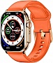 - iMiki SF1 Gold Silicone Strap