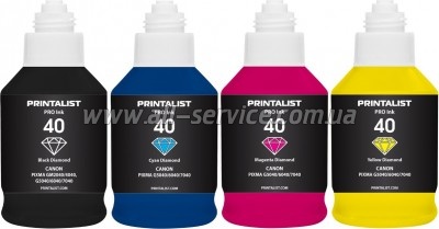   PRINTALIST GI-40 Canon 4190 BP/C/M/Y /  (PL40SET4)