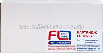 �������� FREE Label Brother HL-L2300/ DCP-L2500/ MFC-L2740/ ������ TN2375/ TN-2375 (FL-TN2375)