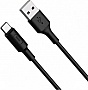 ���� ������ USB 2.0 AM to USB-C 1.0m 2A X25 black HOCO (6957531080145)