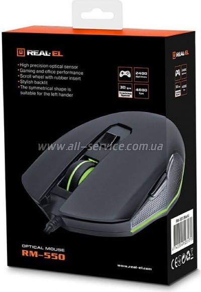  REAL-EL RM-550 Black
