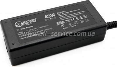 ���� ������� � �������� Extradigital HP 19.5V, 2.31A, 45W (4.5x3.0) (PSH3862)