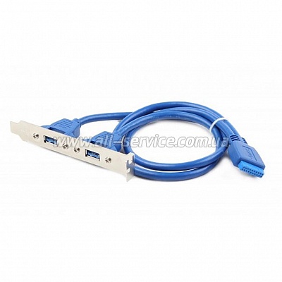  USB 3.0 10P 45  Cablexpert (CC-USB3-RECEPTACLE)