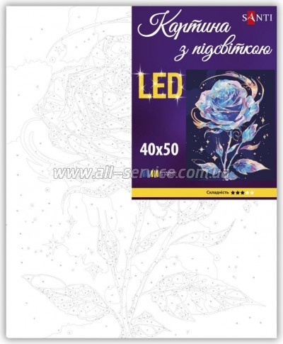 ������� �� ������� Santi �������� ������� 40�50�� LED (956647)