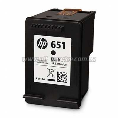  HP  Deskjet 5575/ Officejet 202/ 651 Black (C2P10AE)